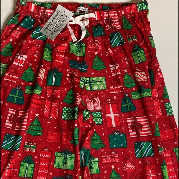 Southern Couture Pajama Pants Preppy Christmas Lounge Pants Size L/XL NEW - Picture 13 of 15